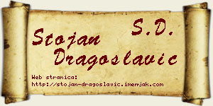 Stojan Dragoslavić vizit kartica